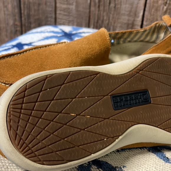 Sperry Top Rider Suede Slip ons - Picture 3 of 4